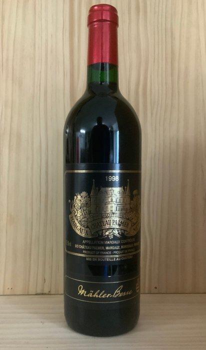 1998 Chateau Palmer - Bordeaux, Margaux 2ème Grand Cru, Verzamelen, Wijnen