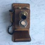 Téléphone analogique - Bois tendre - téléphone rétro