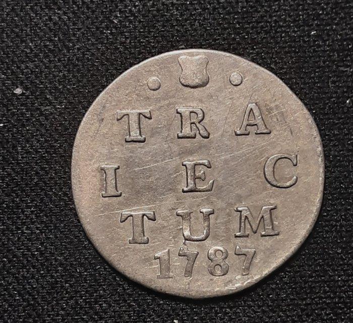 Nederland. Dubbele wapenstuiver en coincard voc duit, Postzegels en Munten, Munten | Nederland