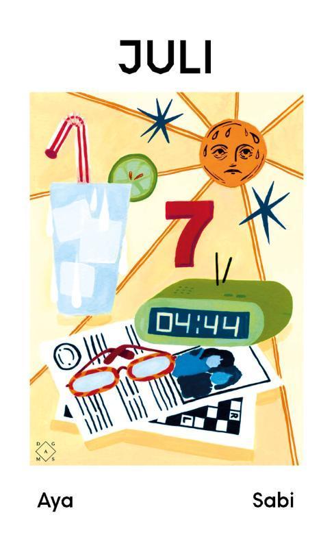 Juli / De maanden / 7 9789493248670 Aya Sabi, Boeken, Romans, Gelezen, Verzenden