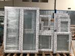 PVC Dubbel Terrasramen, Balkonraam B160xB215, B180x215, Doe-het-zelf en Bouw, Glas en Ramen, Gevelraam of Ruit, Nieuw, Dubbelglas