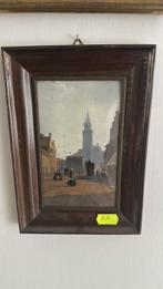 A. Loiser (XIX-XX) - Scorcio di città mitteleuropea, Antiek en Kunst