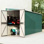 vidaXL Tuinschuur wandmontage 118x382x178 cm staal groen, Tuin en Terras, Verzenden, Nieuw
