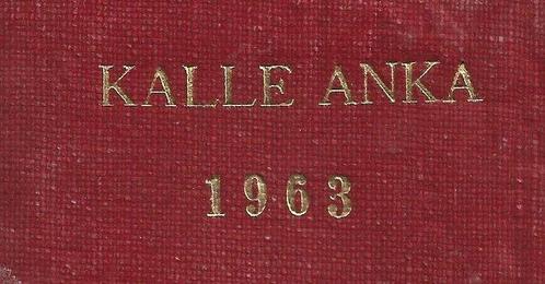 Kalle Anka - Kalle Anka 1963 - 52 Album - EO - 1963/1963, Boeken, Stripverhalen