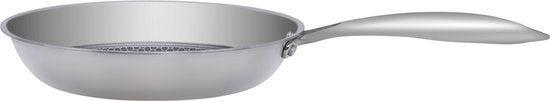 2dekans | Resto Altair Koekenpan Ø24 cm – Tri-ply RVS –, Huis en Inrichting, Keuken | Potten en Pannen, Ophalen of Verzenden