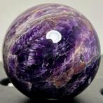 amethist Polished AAA Chevron Amethyst Sphere - Hoogte: 9.42