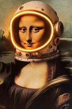 LEDMansion (1995) - Gioconda Astronaut Led Wall Art, Antiek en Kunst, Kunst | Schilderijen | Modern
