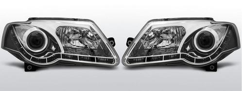 Koplampen Devil Eyes Real DRL | Volkswagen Passat B6 3C, Auto-onderdelen, Verlichting, Ophalen of Verzenden