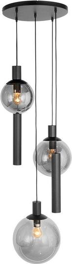 2dekans | Steinhauer Hanglamp Bollique LED Ø 60 cm - Zwart, Huis en Inrichting, Lampen | Hanglampen, Ophalen of Verzenden, Nieuw