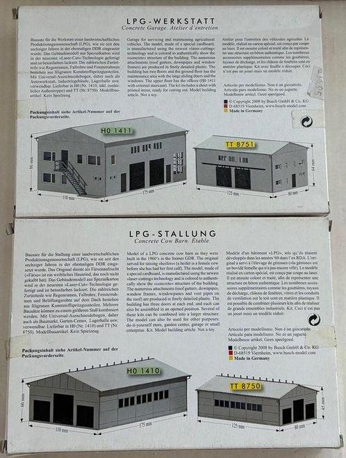 Busch TT - 8750/8751 - Ensemble de construction de trains, Hobby en Vrije tijd, Modeltreinen | H0