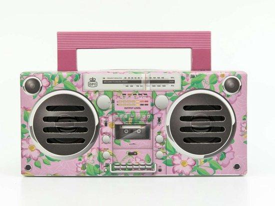 GPO BRONXPINK - Draagbare bluetooth speaker Bronx, jaren..., TV, Hi-fi & Vidéo, TV, Hi-fi & Vidéo Autre, Envoi