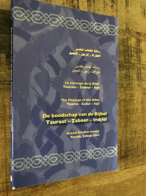 De boodschap van de Bijbel: Tauraat - Zaboer - Indjiel, Boeken, Overige Boeken, Zo goed als nieuw, Verzenden