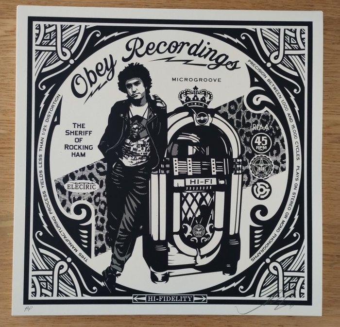 Shepard Fairey (OBEY) (1970) - Obey Jonesy (artist proof) No, Antiek en Kunst, Kunst | Designobjecten