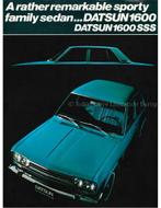 1970 DATSUN 1600 BROCHURE NEDERLANDS, Nieuw