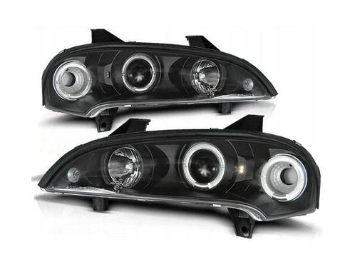 Angel Eyes koplampen Black geschikt voor Opel Tigra, Auto-onderdelen, Verlichting, Nieuw, Opel, Verzenden