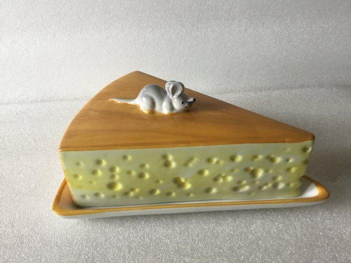 Cramiche Bassano - Dienblad - Keramiek - kaasplankje, Antiek en Kunst, Curiosa en Brocante