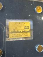 Duitsland. Gold bar Alexanderplatz Demonstration, 1/500 Oz, Postzegels en Munten