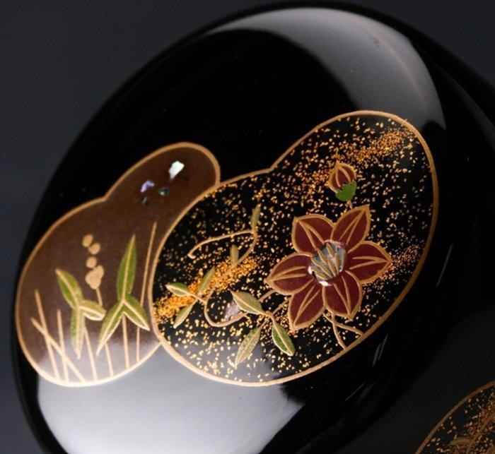 Natsume Natsume Uchiwa (waaier) Maki-e - Hout, Goud, Lak -, Antiek en Kunst, Antiek | Overige Antiek