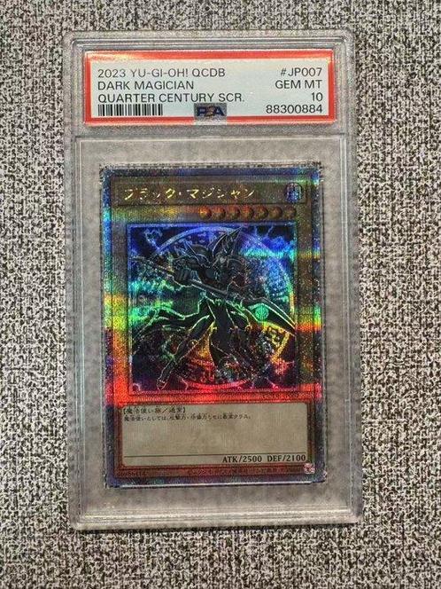 Konami - 1 Graded card - Yu-Gi-Oh! - Dark Magician - PSA 10, Verzamelen, Overige Verzamelen