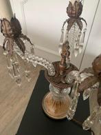 Kandelaar - Glas, Kristal, Messing, Antiek en Kunst