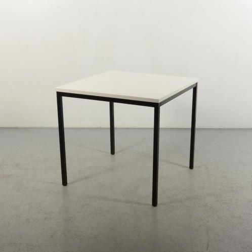 Kantinetafel Solidesk - Wit blad - 80 x 80 cm, Zakelijke goederen, Kantoor en Winkelinrichting | Kantoormeubilair en Inrichting