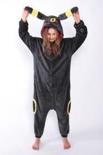 Onesie Umbreon Pokemon Pak Kostuum XS-S Huispak Jumpsuit, Ophalen of Verzenden