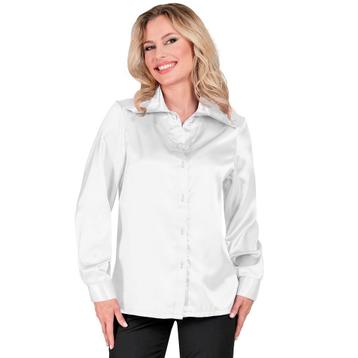 Disco 70S Blouse Wit, Kleding | Dames, Verzenden, Nieuw
