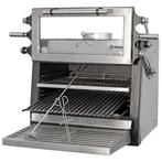 Houtskooloven-BBQ, GN 1/1 (60 Kg/h)/ - Hefbare, Verzenden, Nieuw in verpakking, Fornuis, Frituur en Grillen