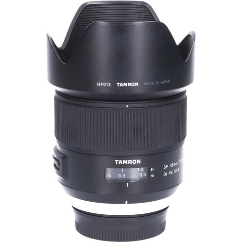 Tweedehands Tamron SP 35mm f/1.8 Di VC USD Nikon CM5236, TV, Hi-fi & Vidéo, Photo | Lentilles & Objectifs, Enlèvement ou Envoi