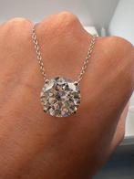 Halsketting - 14 karaat Witgoud - 6.02ct. tw. Diamant, Handtassen en Accessoires, Kettingen, Nieuw