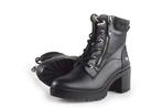 Mustang Veterboots in maat 38 Zwart | 5% extra korting, Verzenden, Zwart, Overige typen, Zo goed als nieuw