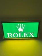 Rolex - Lichtbak - Staal, Antiek en Kunst, Antiek | Wandborden en Tegels