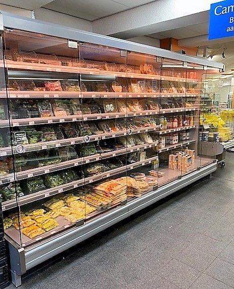 Wandkoeling Arneg met 6 deuren, 385cm, zonder motor, Elektronische apparatuur, Koelkasten en IJskasten