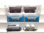 Märklin H0 - 4723 - Modeltrein goederenwagon (6) - 6 diverse, Hobby en Vrije tijd, Modeltreinen | H0, Nieuw