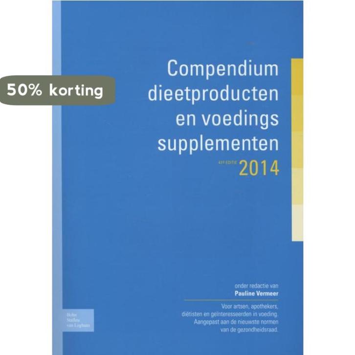 Compendium dieetproducten en voedingssupplementen 2014, Livres, Science, Envoi