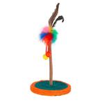 Palm op sisal ondergrond met 2 ballen, 33 cm - kerbl, Nieuw