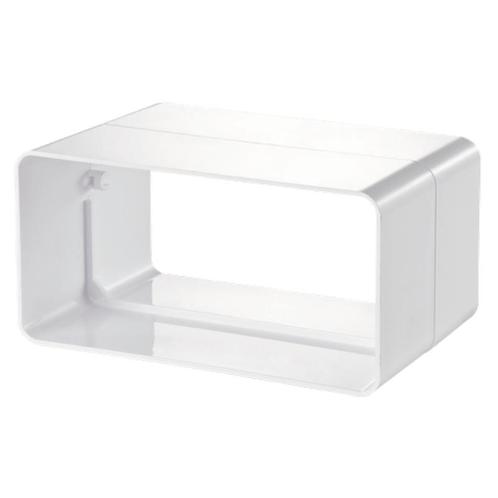 Kunststof verbinding voor kanaal 120 x 60mm, Doe-het-zelf en Bouw, Ventilatie en Afzuiging, Nieuw, Verzenden