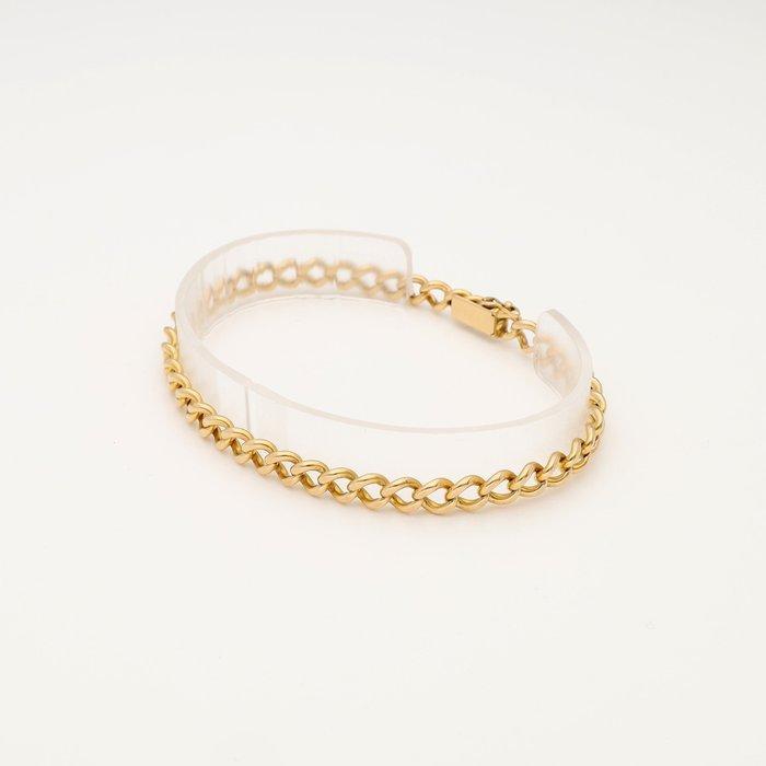 Armband - 14 karaat Geel goud, Handtassen en Accessoires, Armbanden
