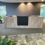 receptiebalie  U vorm met volledig bureau, (hxbxd), Zakelijke goederen, Gebruikt, Bureau