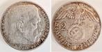 Duitsland 2 Reichsmark Hindenburg 1939 E ss selten zilver, Postzegels en Munten, Verzenden, België