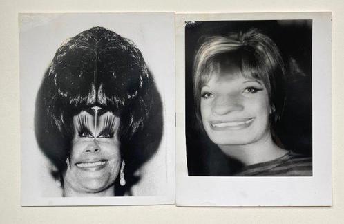 Weegee (Arthur Fellig) - Distortion Barbra Streisand en, Antiek en Kunst, Kunst | Schilderijen | Modern