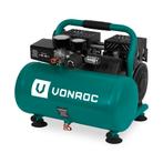 Stille Compressor – 57,5dB | 6 L - Olievrij – 750W – Groen, Verzenden, Nieuw