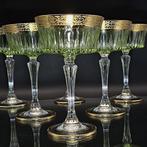 Artemisia - Champagne fluitje (6) - Kristal, oro 24kt, Antiek en Kunst