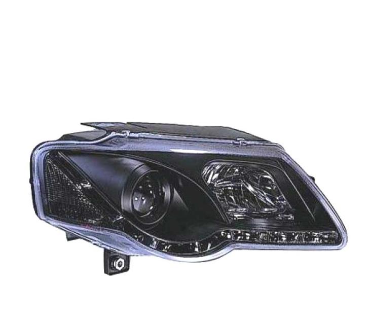 Phares Pour Volkswagen Vw Passat Lim Komb . 05-10 Drl Noir, Auto-onderdelen, Verlichting, Verzenden