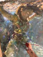 GREG (1970, Spain) - Inmersión- XL -  Lienzo encolado en