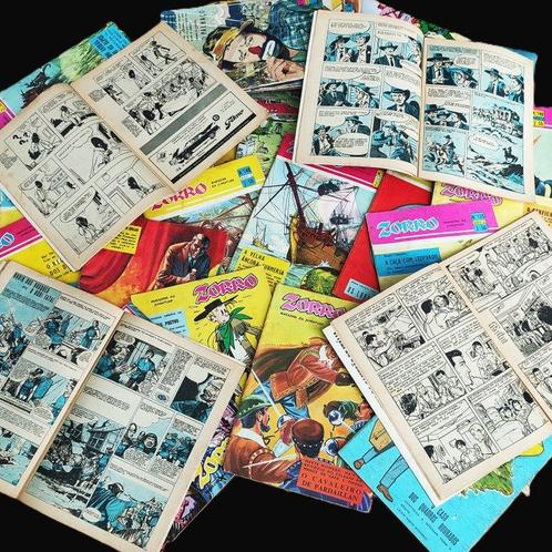 Zorro - 40 Zorro Vintage Weekly Comic Magazines (48 pages, Boeken, Stripverhalen