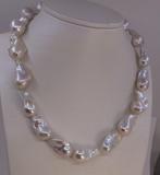 Zonder minimumprijs - Halsketting 13x15mm Barok Edison, Handtassen en Accessoires, Kettingen, Nieuw