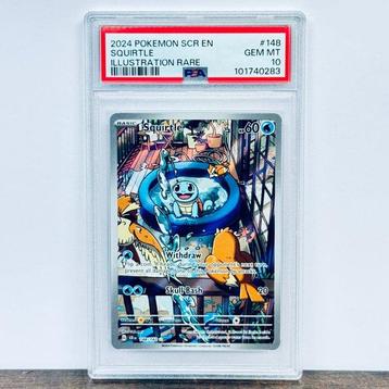 Pokémon Graded card - Squirtle - PSA 10