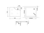 Smeg SIB2641D - Ingebouwde Inductiekookplaat - 4 zones -, Verzenden, Zo goed als nieuw