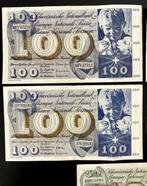 Suisse. - 5 banknotes - Various dates (Sans prix de réserve)